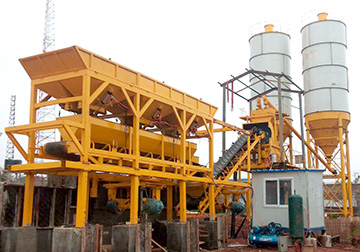 YHZS75移动式搅拌站